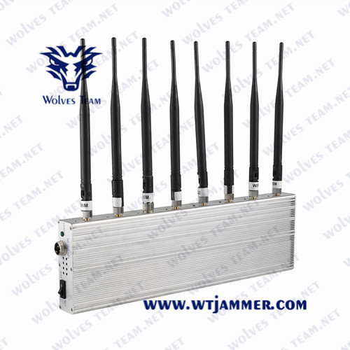 Adjustable All Frequency Omni-Antennas GSM 3G 4G Mobile Phone Signal Jammer GPS