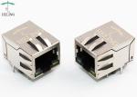 8 Positions RJ45 PCB Modular Jack 100 Base T Cat 5e Ethernet Connector