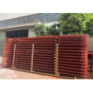 ASME Carbon Steel Steam Boiler Economizer Coil For Heat Exchanger Assembled OD 50.8mm