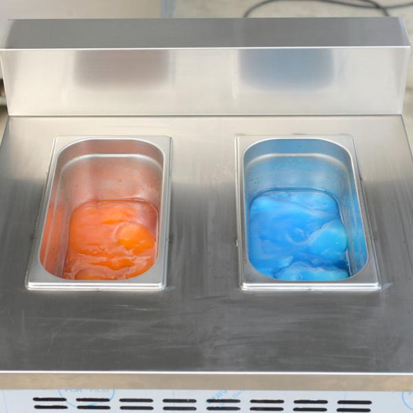 Commercial Double Tank Frozen Drink Beverage Machine Frozen Cocktail Slushy Machine Granita Margarita Slush Slushie Mach