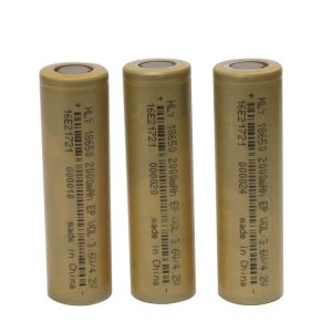 Rechargeable 2000mah Lithium Ion Cell , 3.6V 18650 Lithium Battery