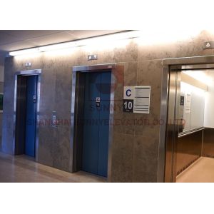 1.0m/S 1600kg Residential Home Elevators Stainless Steel Passenger Elevator