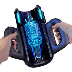Male Automatic Masturbation Machine Telescopic Thrusting Aircraft Cup