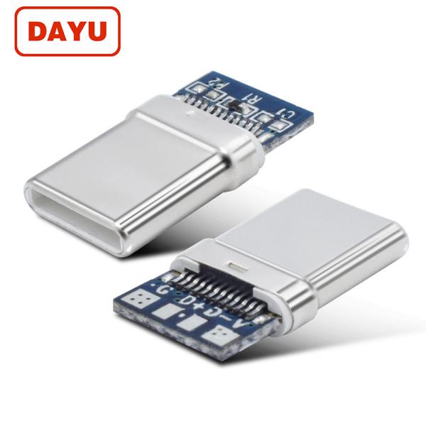 Quality 24 Pin Type C Charger Connector For Charging And Data Usb Certification wholesale