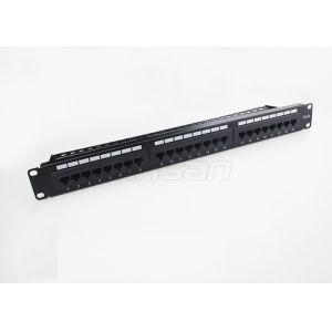 1U Rack Mount 15 Slots 19 Inch Metal Horizontal Cable Management ISO Certificati