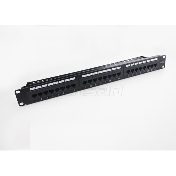 1U Rack Mount 15 Slots 19 Inch Metal Horizontal Cable Management ISO Certificati