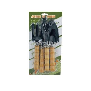 Wood Handle Mini Hand Garden Tool Set for Multifunctional Farming Tasks