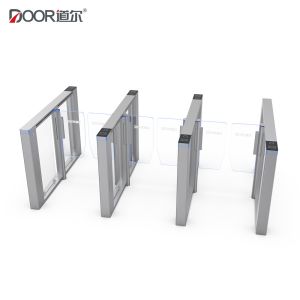 Aluminum Alloy Material Biometric Control Slim Design Speed Gate Turnstile