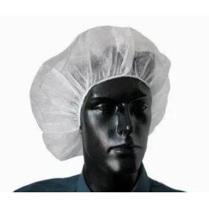 V102 Nonwoven PP Disposable Round Bouffant Cap for Hand Made Anti-Dust Protection