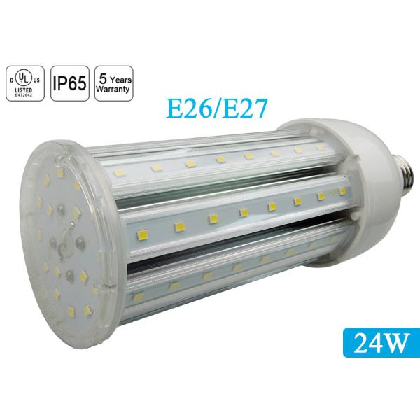 IP65 80 LEDs 24W 2520Lm E26 LED Corn Bulb 3000-6000K Corn Cob Led