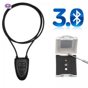 Cheap New Spy Nano Earpiece+ skin colored induction neckloop for exam cheating made in china for sale
