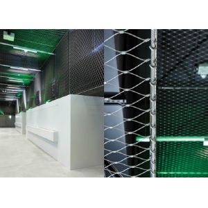 Stainless Steel Wire Rope Mesh High Strength For Architectural Models