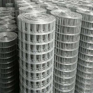 Electric Galvanized Welded Wire Mesh Fence Panel 1/2 Inch For Construction