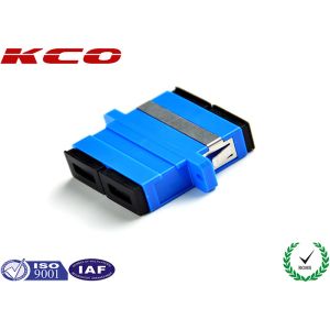 Duplex SC Fiber Optic Cable Coupler 55dB Return Loss Contains Interconnect