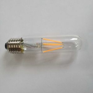 smoke glass clear T30/T10 4W 2W 6W dimmable filament led tubular bulb light