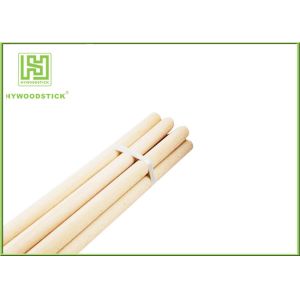 Cheap Unique Design Natural Wood Sticks Hot Dog Skewers 3 / 4 Diameter for sale