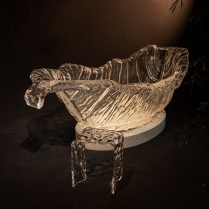 Clear Colour Acrylic Furniture Acrylic Bath With High Durability And Modern