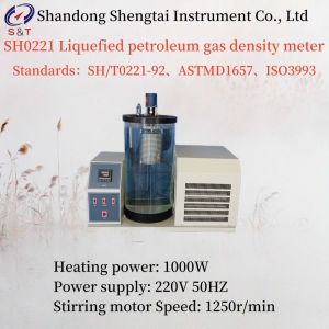 Speed 1250r/Min Liquefied Petroleum Gas Density Meter Heating Power 1000W Power