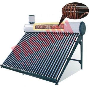 High Efficiency Pre Heated Solar Water Heater For Homes Integrated Structure