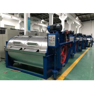 300kg Horizontal Industrial Cloth Washing Machine For Wool / Denim / Carpet