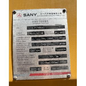 SANY 100 Ton Used Truck Crane Hydraulic 2022 STC1000C7-1 WIth Robust Chassis