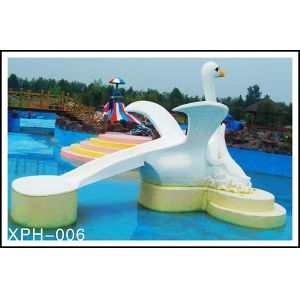 Customized Fiberglass Small Water Pool Slides Designed For Water Park Games