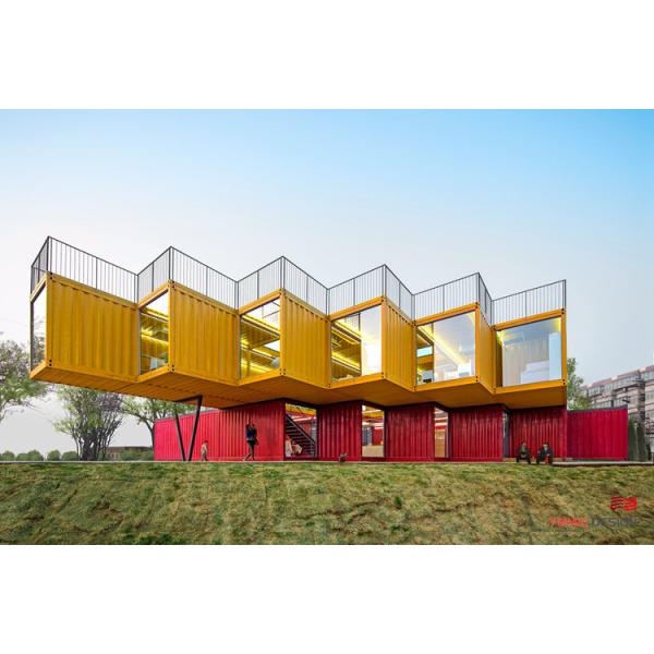 Technique Welding Container House with Multiple Stacks Designed to Your Requirements