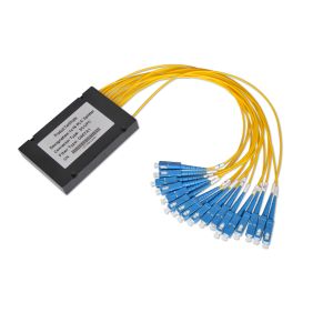 1×32 PLC Singlemode optical fiber splitter with SC / APC Fiber Connectors