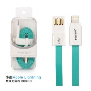 Pisen colored lightning USB cable for Iphone Xs Max/XR/X(S)/8(plus)/7(plus)/6S