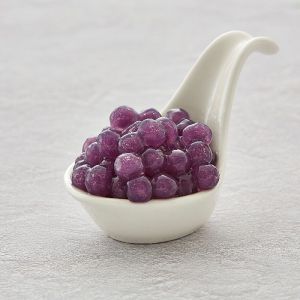 Low fat Halal Certificated Quick Cooking Tapioca Pearls Sweet Potato Bubble Tea