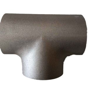 Metal Target RED Tee UNS C71500 SMLS Copper Nickle Butt Welding Pipe Fittings