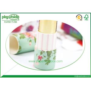 Printed Paper Lipstick Tubes Full Color Printing Environmentally Friendly