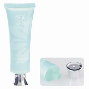 China 30ml mutiple choice color customized  screw cap BB CC Cream soft tube, plastic eye cream emulsion bottle on sale