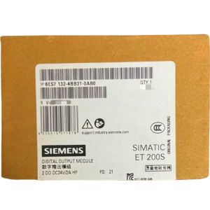Cheap SIEMENS 6ES7132-4BB31-0AB0 SIMATIC DP, 5 ELECTRONIC MODULES FOR ET 200S, 2 DO HIGH FEATURE 24 V DC/2 A, 15 MM WIDTH for sale
