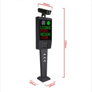 LPR Parking Controller With 5mp License Plate Recognition Camera System
