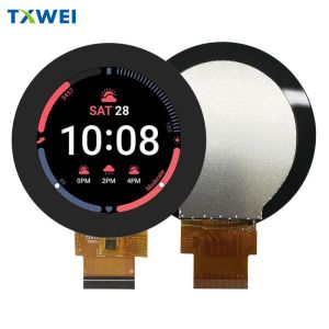 2.1-inch 480*480 intelligent knob switch touch screen RGB interface