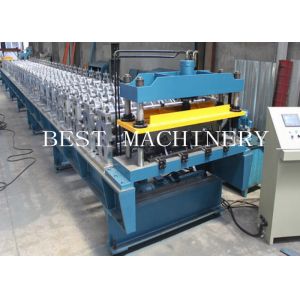 915 MM Building Structure Floor Deck Roll Forming Machine 2.0＂Chain Driven Type
