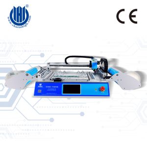 Two Cameras Smd Led Production Line Visual SMT Pick And Place Machine CHM-T48VB