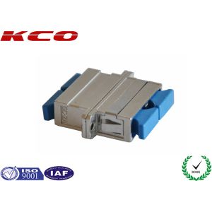 Duplex SC Fiber Optic Cable Coupler 55dB Return Loss Contains Interconnect