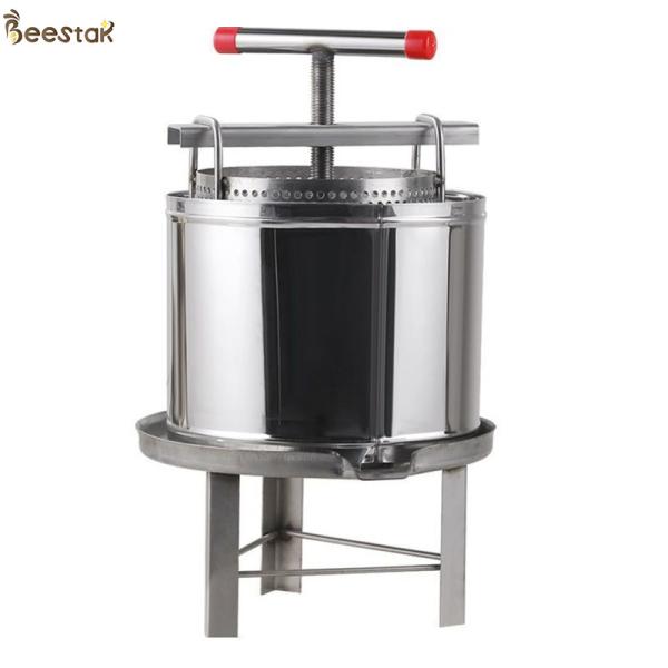 Quality Stainless Steel Manual Wax Presser 12L Capacity for Beekeeping wholesale