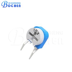 RM063 Single Turn Carbon Film Potentiometer Small Vertical Mount