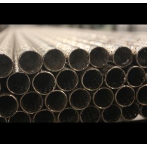 3 Meters Perforated Round Tubing 304 316 Stainless Steel Custom Thickness