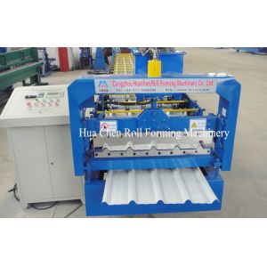 Automatic Roofing Roll Forming Machine Cold Rolled Steel Panel Forming Line