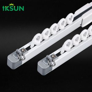 Extendable Aluminium Ajustbale Curtain Track Rail Curtain For Home