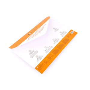 Customized Foldable Packaging Box Envelope Style Laptop Sleeve 0.46mm