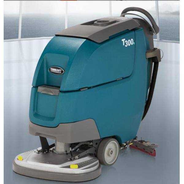 Tennant T300e Small Hand Push Floor Washer Commercial Factory Workshop Floor