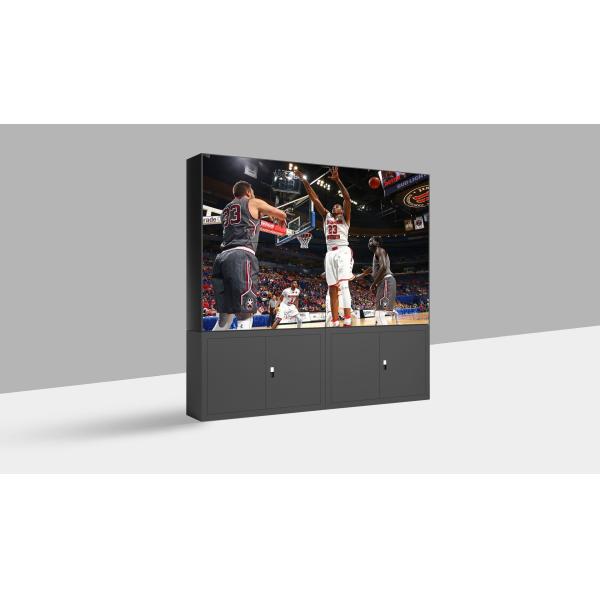 LCD 55 Inch Narrow Bezel Video Wall FHD Resolution With Cabinet