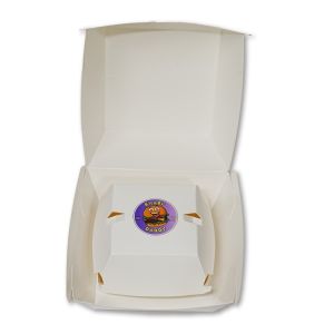 Customized hamburger box eco-friendly and recyclable disposable fast food