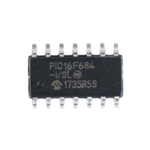 Cheap PIC16F684-I/SL 8-bit Microcontroller MCU 3.5KB 128 RAM 12 I/O SOIC-14 for sale
