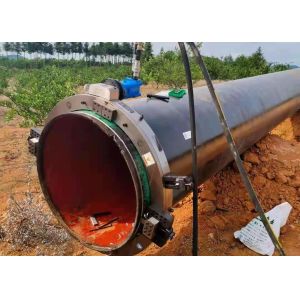 Split Frame Pipe Cold Cutting And Beveling Machine Pnuematic Cutter